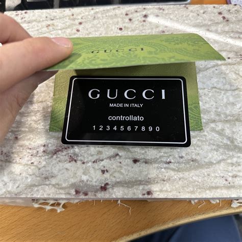 fake gucci in gucci store|gucci authenticity card.